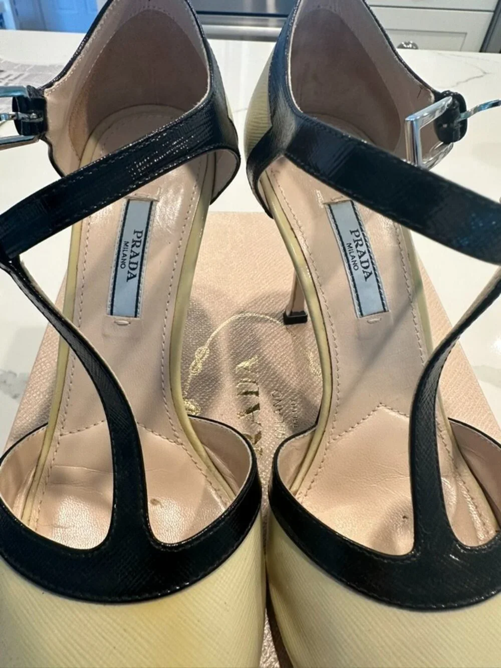 Prada Heels with Box